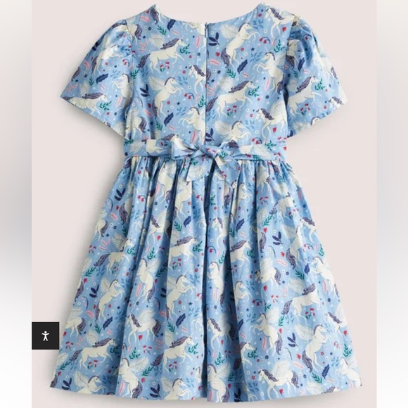 Mini Boden Unicorn Bow Party Dress - Picture 8 of 12